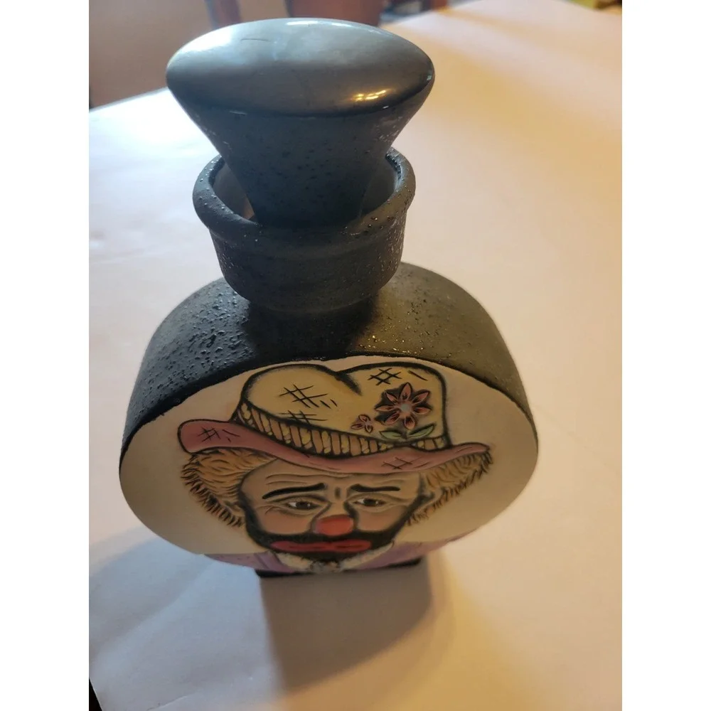 Handmade ceramic sad